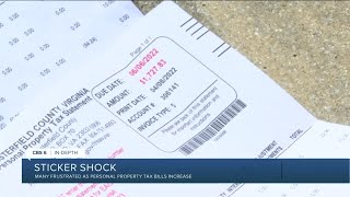 Many frustrated as personal property tax bills increase