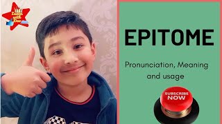 Learn with Dev || Epitome pronunciation || Epitome meaning || Epitome usage