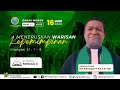 (16 JUNI 2024) IBADAH MINGGU JAM 09.00 WIT