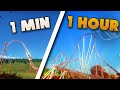 1 Min vs 10 Min vs 1 Hour (Intamin Blitz) -Planet coaster-