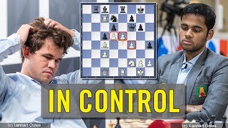 In control | Magnus Carlsen vs Arjun Erigaisi | Julius Baer Generation Cup 2022