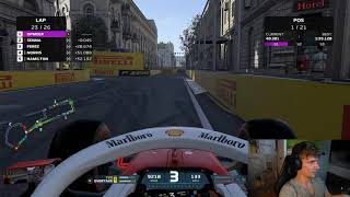 Jarno Opmeer VS Ayrton Senna Epic Side By Side Around The Castle Section In Career Mode