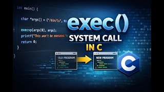 exec() System Call in C | How Programs Replace Themselves
