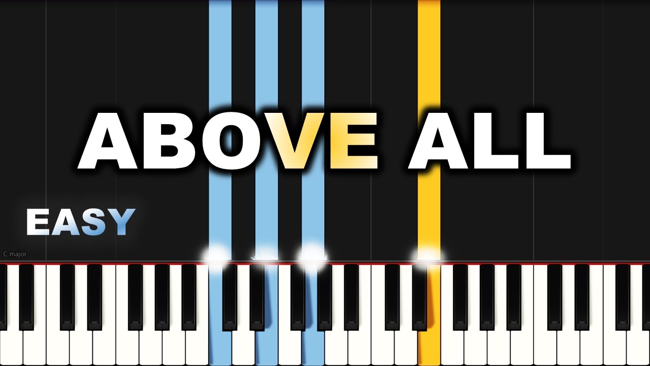 Michael W Smith Above All Easy Piano Tutorial By Extreme Midi