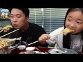 가족먹방 딸이랑 같이 꼬치 어묵탕에 모듬 순대 먹방 ft.제로콜라 ／kkochi eomugtang u0026 assorted sundae／real mukbang／korean food