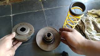 PASANG PER CVT 1500 RPM MOTOR BEAT || CARA PASANG PER CVT MATIC