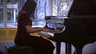 Kiesse Nanor performs Chopin’s Polonaise-Fantaisie in A-flat major, Opus 61.