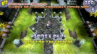 FRANTIX™ PSP, Gems \u0026 Exit; Tutorialandia (Gold Gem \u0026 Best Time)