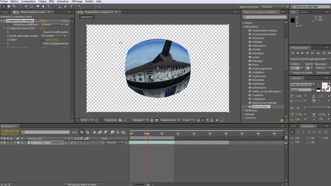 TUTO HD L Effet Fisheye Sur After Effects ! - YouTube