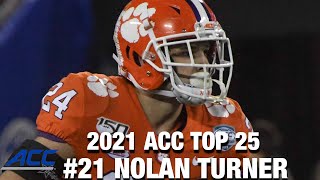 #21 Clemson DB Nolan Turner | 2021 ACC Top 25 Returning Players