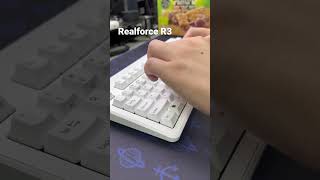 Realforce R3 typing sound.