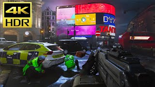 Call of Duty: MODERN WARFARE (PS4 Pro) 4K HDR Gameplay "London Attack" @ ᵁᴴᴰ 60ᶠᵖˢ ✔