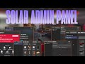 [ESX] | ESX Solar Admin Panel – Advanced In-Game Admin & Player Management | FiveM Script