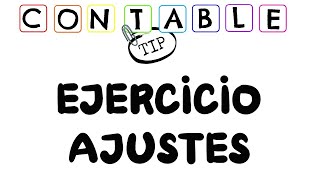 EJERCICIO AJUSTES