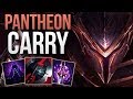 AMAZING PANTHEON MID SOLO CARRY GAMEPLAY! | CHALLENGER PANTHEON MID GAMEPLAY | Patch 10.2 S10