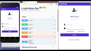 .NET Maui Apps | Consume API in Mobile and Desktop App using MVVM Architecture |Login Web API