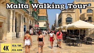 Walking Tour Malta - Full Tour of Valletta in real time