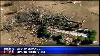 Tornado Damage In Upson County Ga