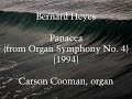 bernard heyes — panacea from organ symphony no. 4 1994