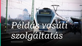 Példás vasúti szolgáltatás