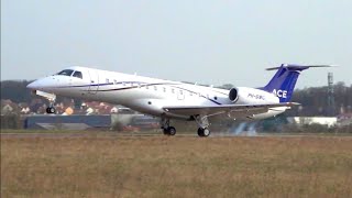 Extreme Short Landing | Jetnetherlands Embraer ERJ-135LR | PH-DWC 🛩️