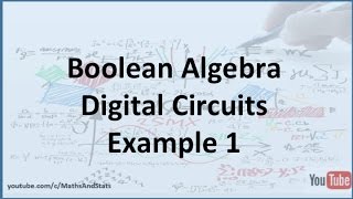 Boolean Expression Represented as a Circuit Example 1