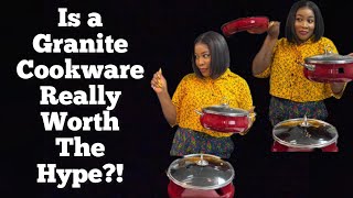 IS A GRANITE COOKWARE REALLY WORTH YOUR MONEY? | COOKWARE REVIEW | DIARYOFAKITCHENLOVER