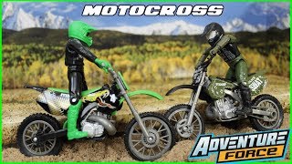 Pretend Play Adventure Force Motocross Dirt Bikes Toys Outdoor Imagination