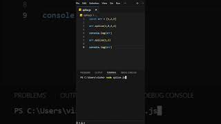 Javascript array splice method in telugu 2023