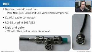 Common Connector Types - CompTIA Network+ N10-004: 2.2
