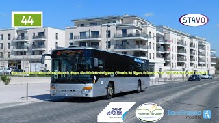 [Ligne 44 STAVO] SETRA S415 NF n°S74 - Gare de Versailles Chantiers à Gare de Plaisir Grignon