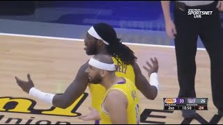 Montrezl Harrell gets a tech for saying 