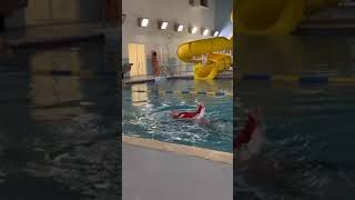 T.A. Walker Learns to Swim at the YMCA