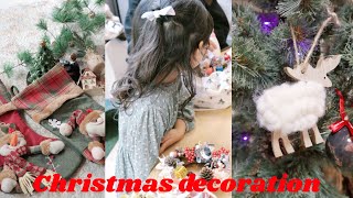 【VLOG】我が家の少し早いクリスマス準備🎄Christmas decoration from Japan