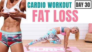 CARDIO FOR FAT LOSS - full body workout (30 mins)