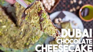 I made Dubai Chocolate - Cheesecake \u0026 Brownie version for the first time! | Kravings