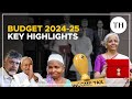 Union Budget 2024-25 | Key Highlights