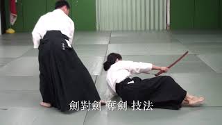 合氣道 劍對劍 （奪劍）