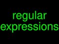 Regular Expressions (Regex): All the Basics
