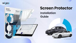 Wigoo Tesla Model Y Model 3/Y Screen Protector - Anti-Glare Matte