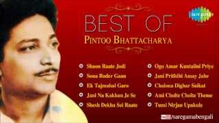 Best of Pintoo Bhattacharya | Shaon Raate Jodi | Bengali Songs Audio Jukebox