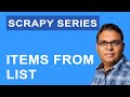Web Scraping 4: Scraping Multiple Items from a List with Scrapy & Python (Scrapy Series)