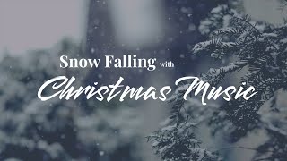 ❄️Snow Falling with Christmas Music - Cozy, Relaxing & Calming - 10 hours