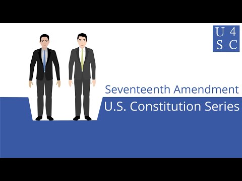 How were senators chosen before and after the passage of the 17th Amendment?