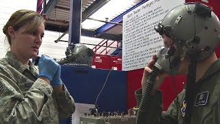 USAF Flight Helmet and Oxygen Mask Sizing