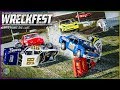 DRIVING ME CRAZY! | Wreckfest | NASCAR Legends Mod