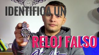 Cómo identificar un reloj falso.