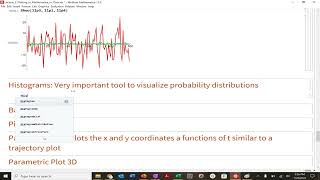 Mathematica Plot3D, Plotting List of Data, and Histograms in Mathematica