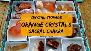 Sacral Chakra - Orange Crystals (Crystal Storage)