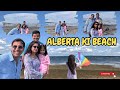 Alberta Canada 🇨🇦 Ke Sundar Beach Par Humara Din | Karan And Himani